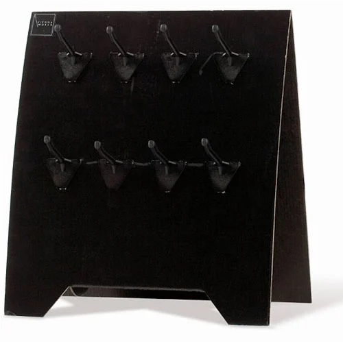Desk display keyrings cardboard