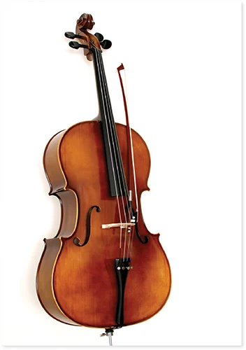 Postcard Cello