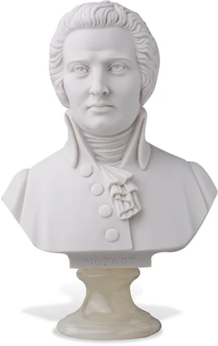 Bust Mozart 23cm