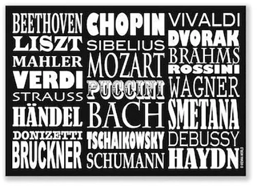 Postcard Composers