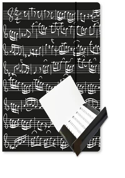 Choir File Sheet music black