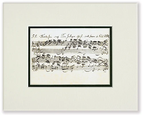 Bach Sheet Music Mat