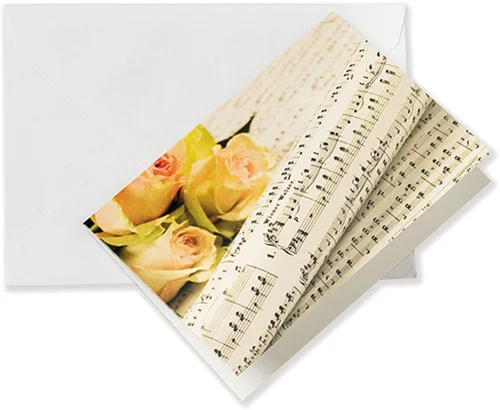 Greeting card Tempo di Valse A6