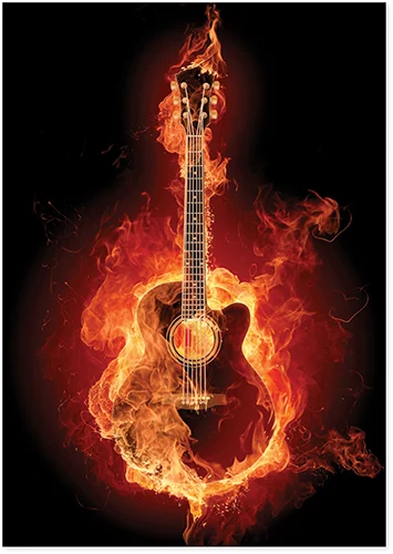 Postcard Fire guitar