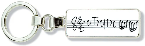 Keyring Line of Notes