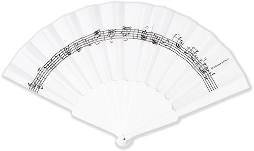 Fan Line of notes white