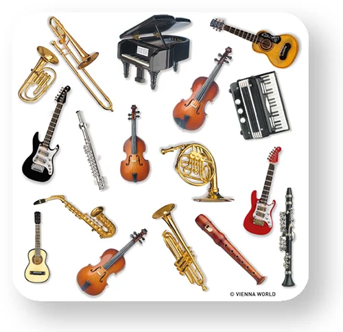 Instrument Coasters (Set of 4)