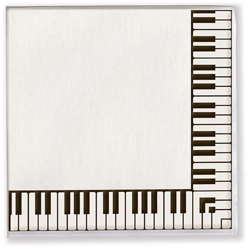Paper napkins Keyboard 33x33cm