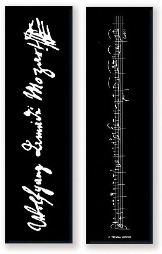 Bookmark Mozart Signature