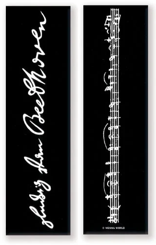 Bookmark Beethoven Signature