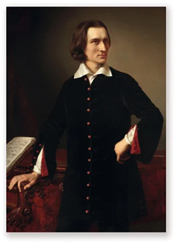 Postcard Liszt