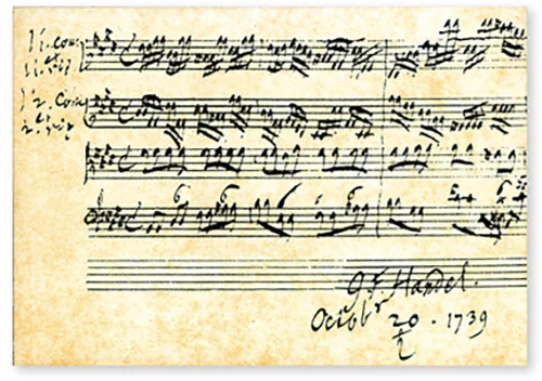 Postcard Händel - Concerto grosso