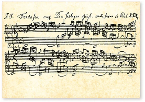 Postcard Bach - Fantasia