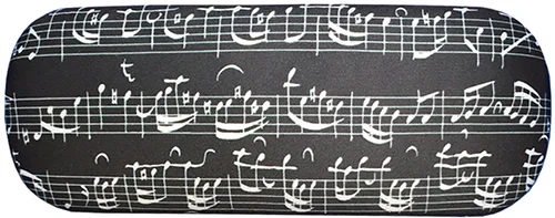 Glasses box Sheet music black