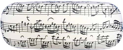Glasses box Sheet music white