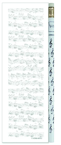 Notepad Sheet music midi magnetic