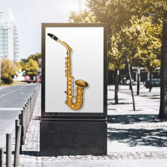 Saxophone magnetic