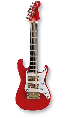 E-Guitar red magnetic