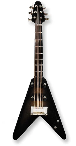 Flying V Guitar magnetic
