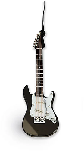 Ornament E-Guitar black