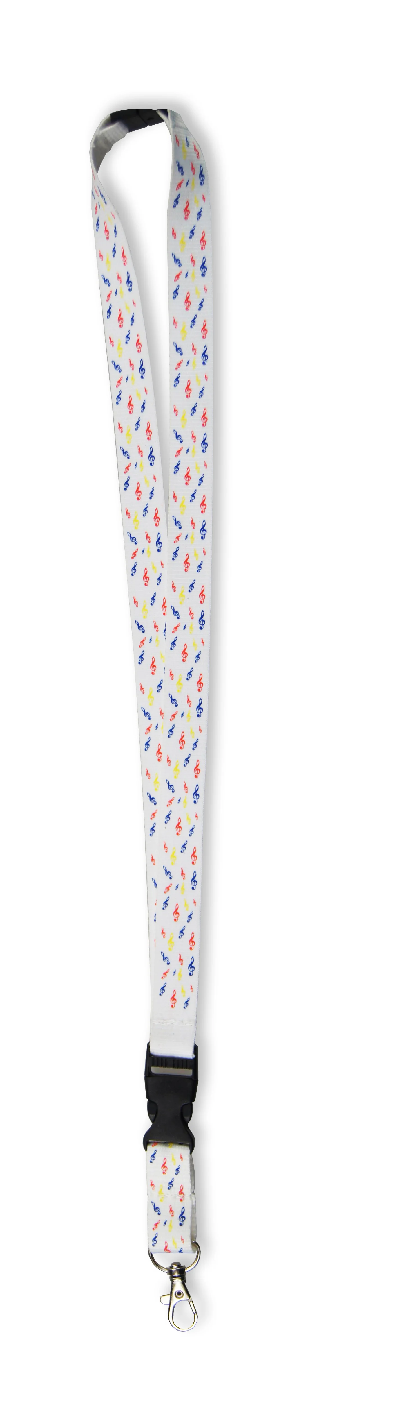 Lanyard G-clef coloured