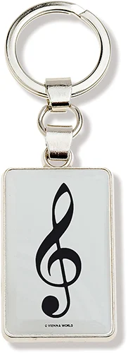 Keyring G-clef