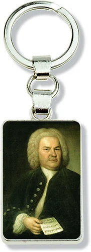 Keyring Bach Portrait