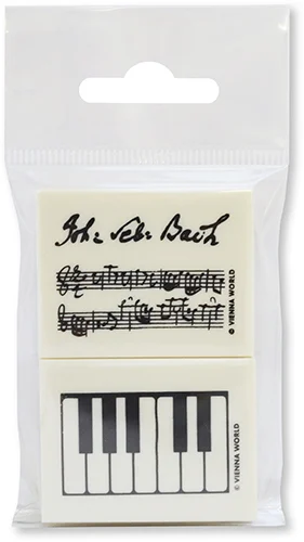 Eraser set Bach 2pcs