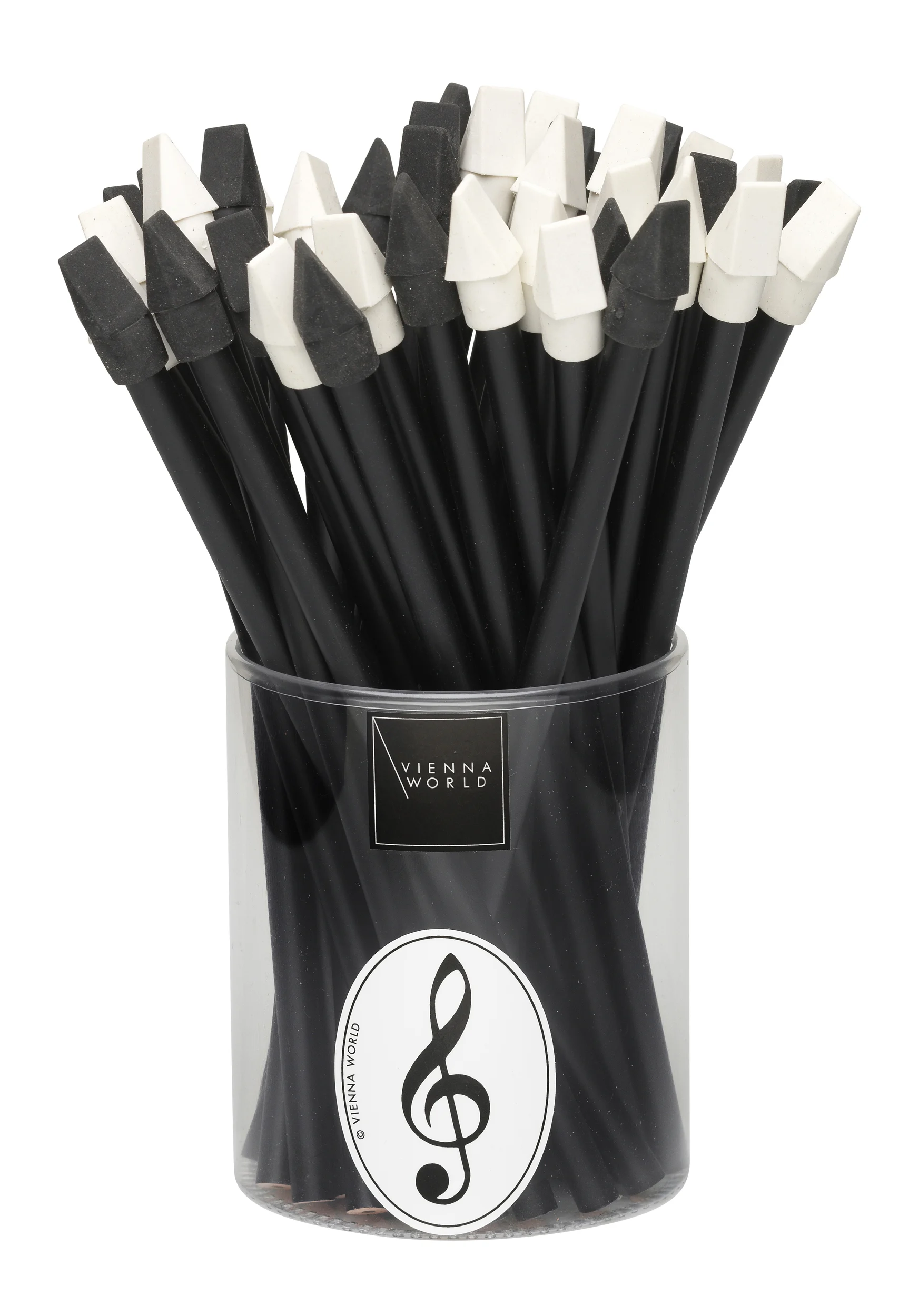 Pencil box Topper black/white (40 pcs)