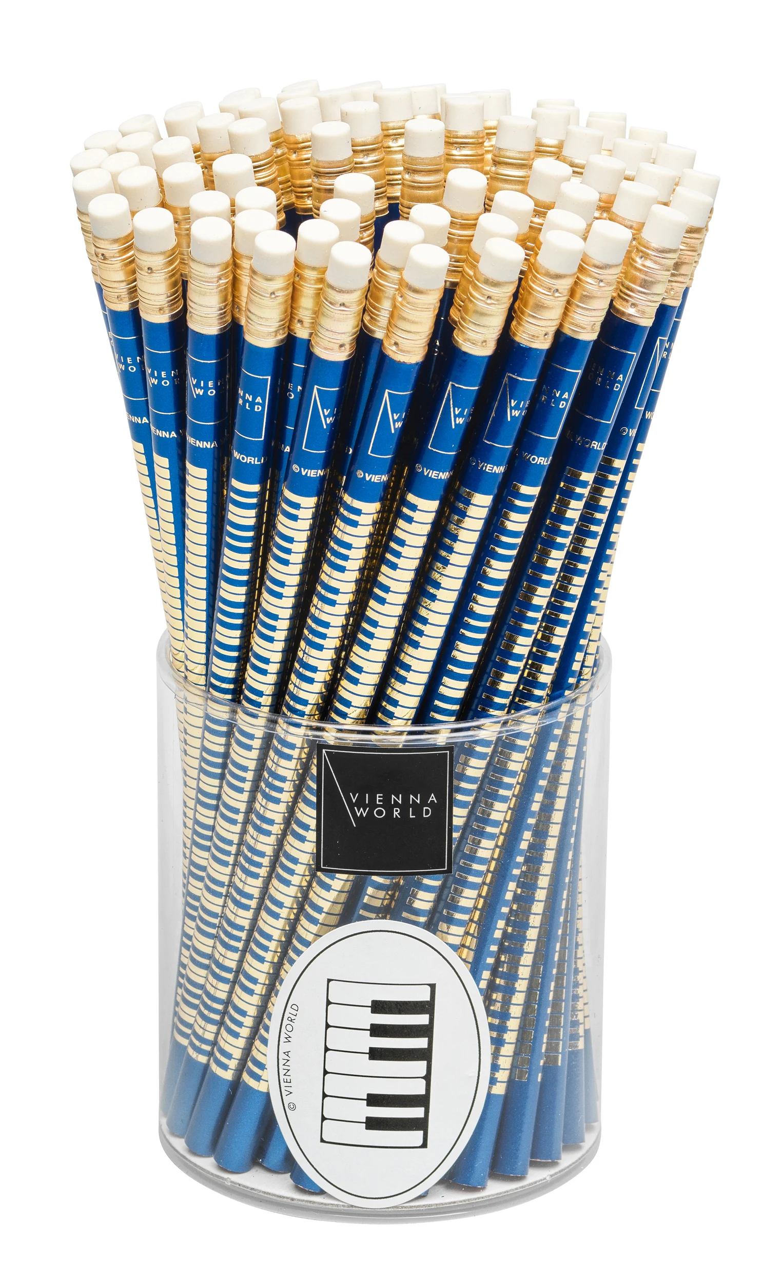 Pencil box Keyboard blue