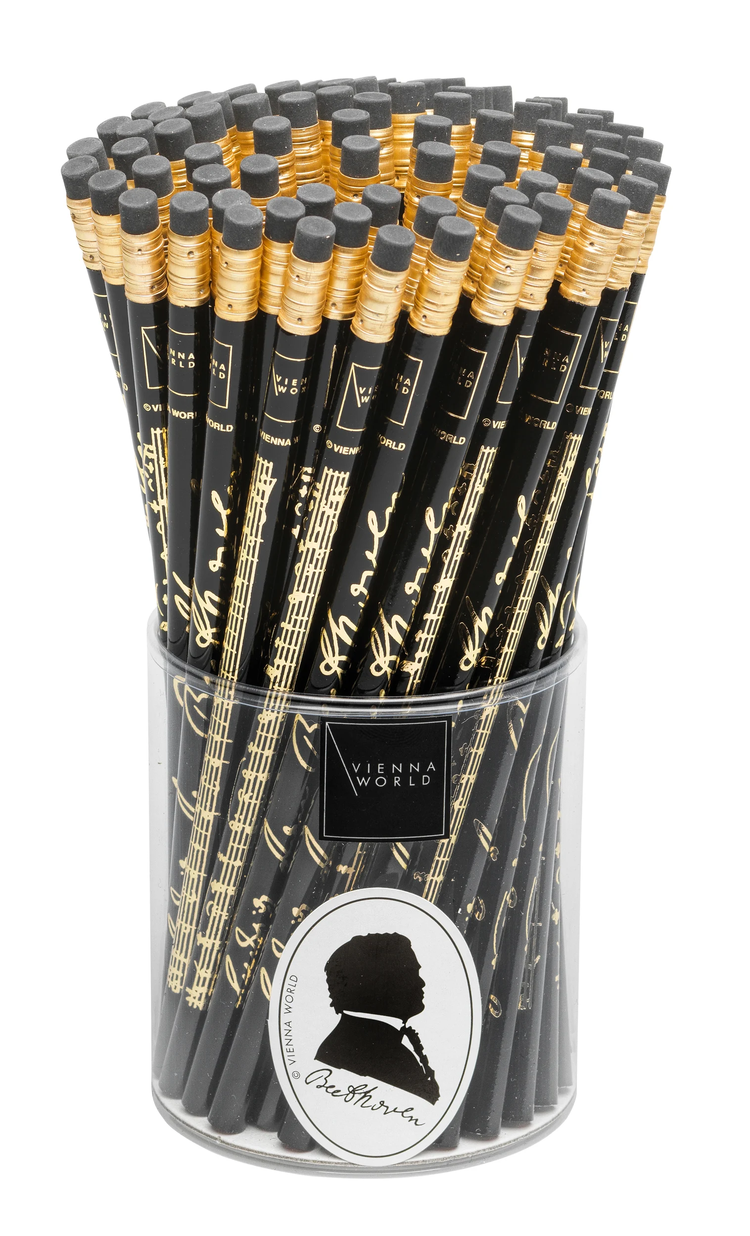 Pencil box Beethoven black