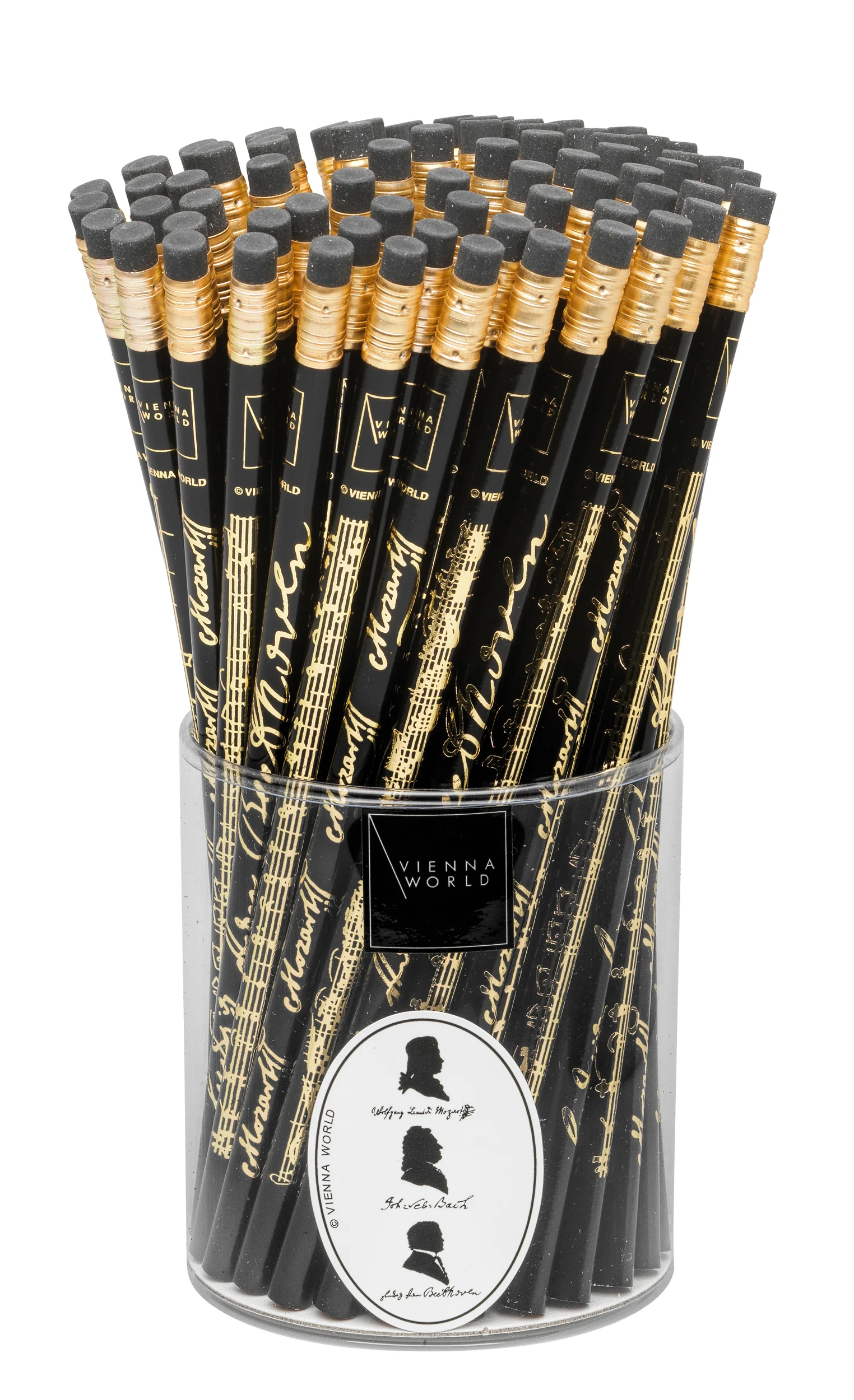Composers Pencil Box, Black