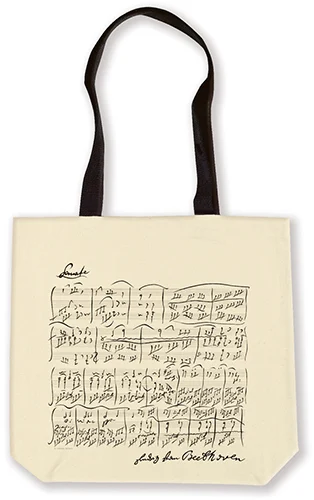 Shopper Beethoven white