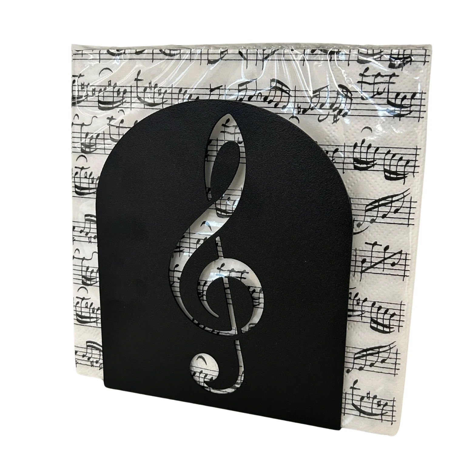 Napkin Holder, Treble Clef, 12 cm