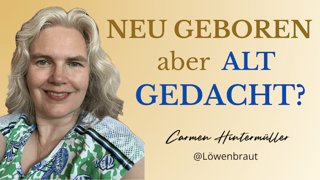 Carmen Bergmüller spricht über die Identität in Christus und erklärt, warum viele Christen zwar als neue Schöpfung gelten, aber noch in alten Denkmustern leben und dadurch ihre geistliche Identität nicht vollständig ausleben