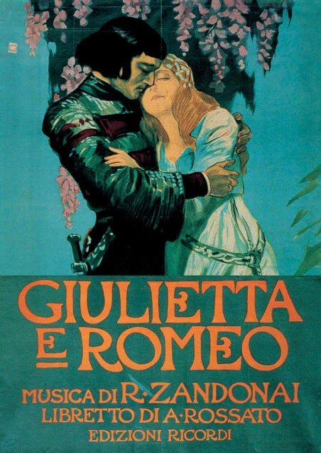 Greeting Card Giulietta E Romeo (incl. envelope)