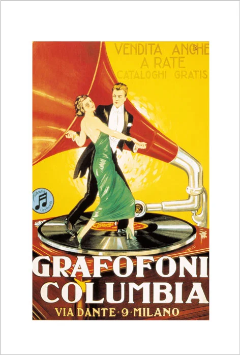 Artprint Grafofoni Columbia