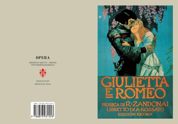 Notebook Giulietta E Romeo blank