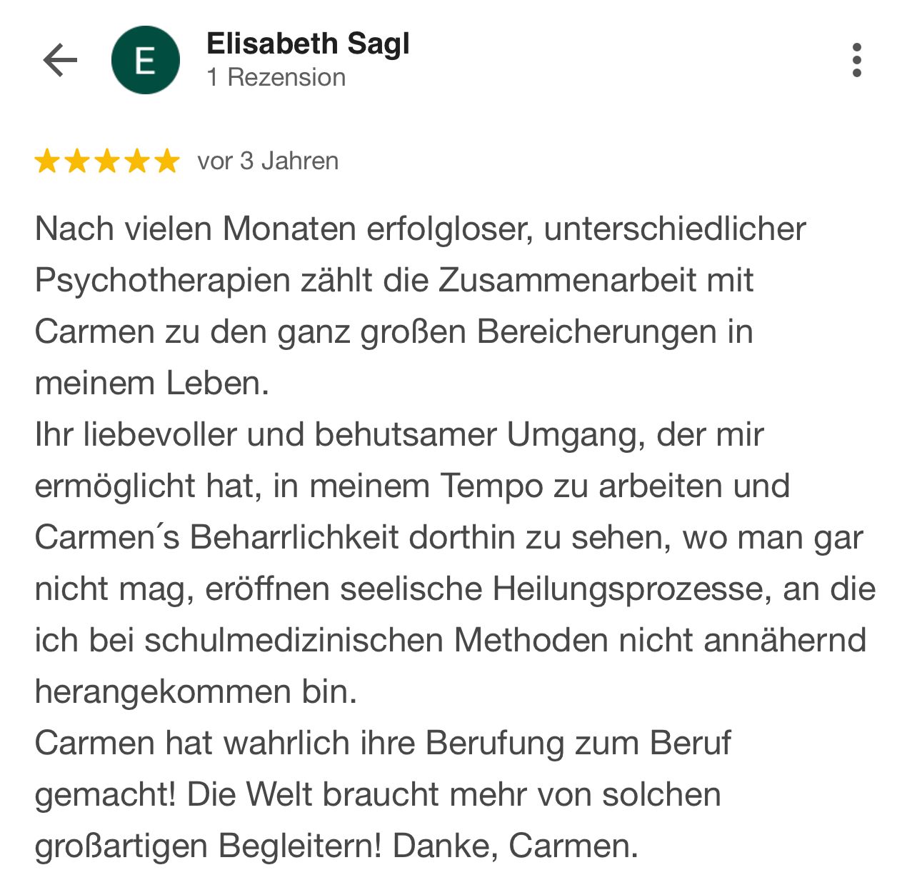 nach vielen psychotherapien endlich ruhe frieden gelassenheit