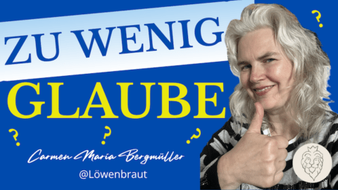 Zu wenig Glaube?