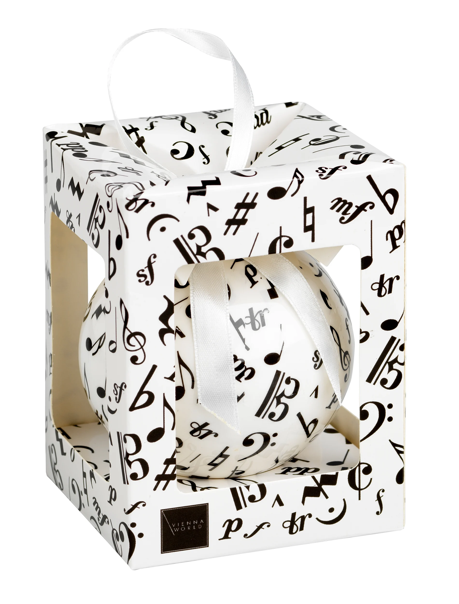 Christmas tree ball Music symbols